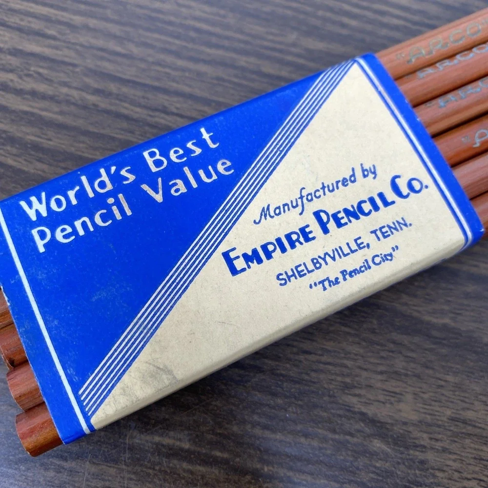 VTG 1 Dozen UNSHARPENED Empire Pencil Co 